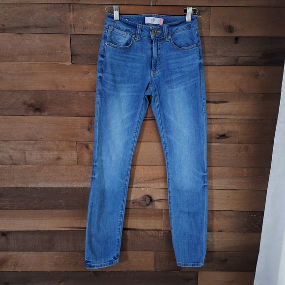Cabi High Rise Straight Jeans SZ 0 - Picture 1 of 7